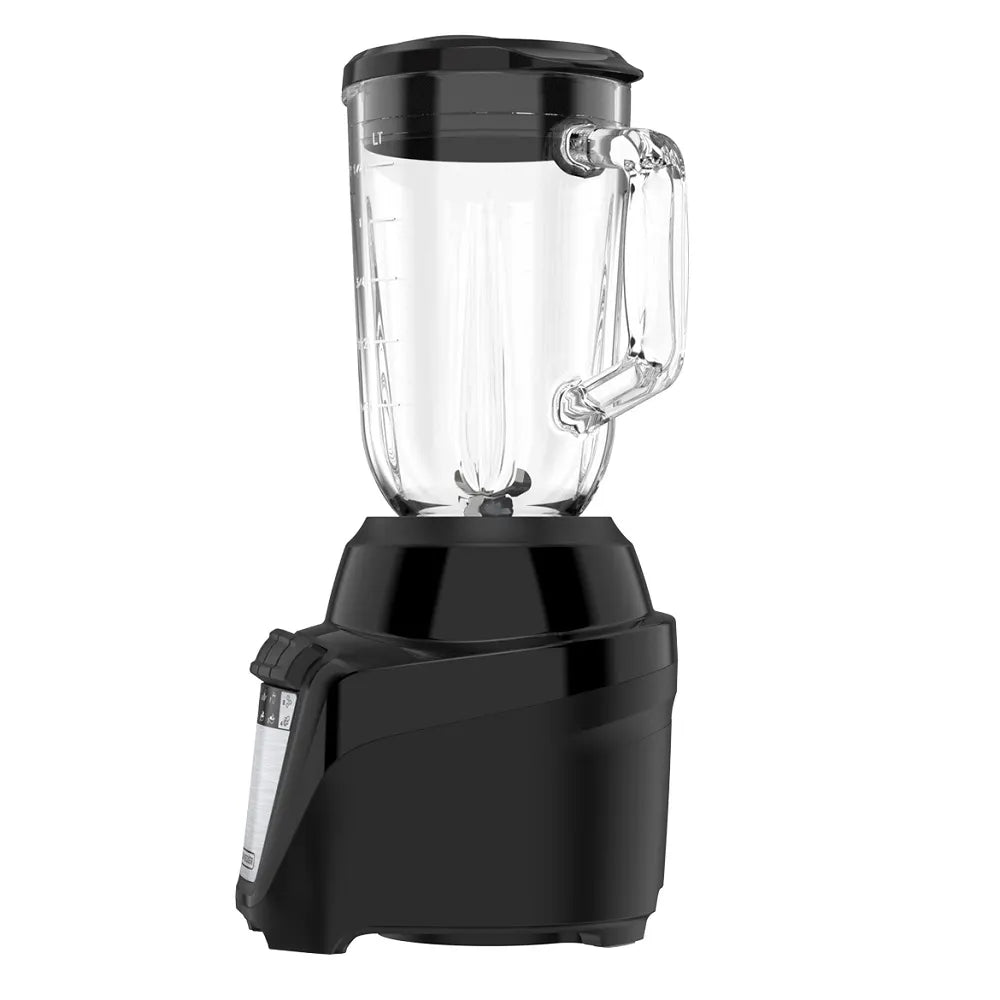 Licuadora 8 Vel+ Pulso 1.5 Ltrs 2 Jarras Vidrio-Plastico 700W Negra Black & Decker Bl0876-3Bdla