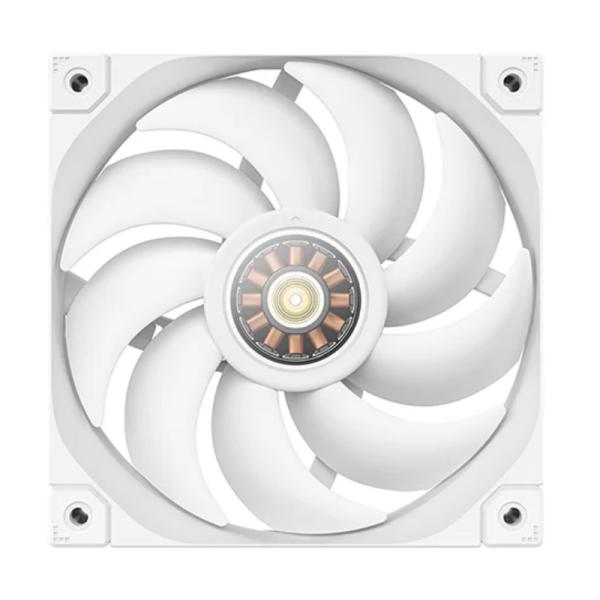 ABANICO DEEPCOOL FT12 WH 120MM PWM DE 4 PINES R-FT12-WHWPN3-G