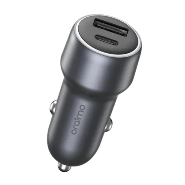 CARGADOR DE CARRO ORAIMO BULLET 48 48W 1 PUERTO USB-A Y 1 PUERTO USB-C OCC-73D