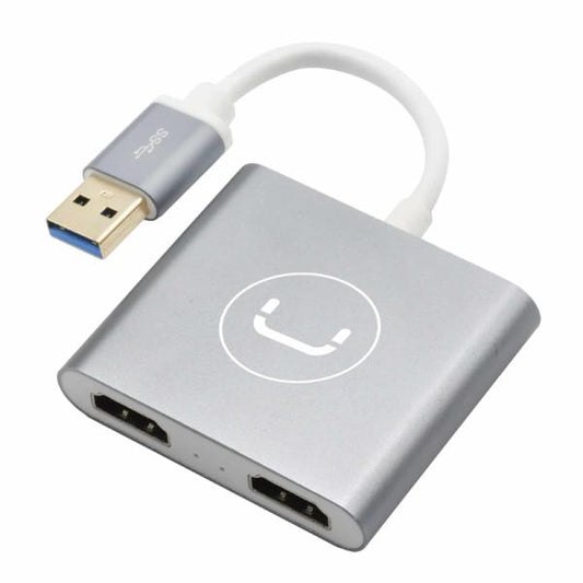 Hub Unno Tekno Hb1102Sv Usb-A 2 Puertos Hdmi