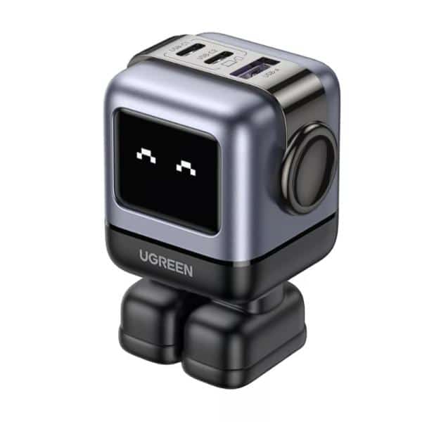 CARGADOR UGREEN CD361 65W 2 PUERTOS USB-C Y 1 PUERTO USB-A CARGA RAPIDA 15570