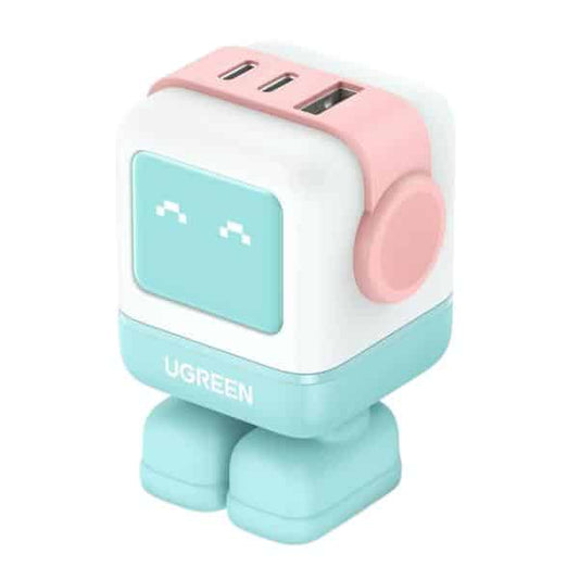 CARGADOR UGREEN CD361 65W 2 PUERTOS USB-C Y 1 PUERTO USB-A CARGA RAPIDA 35856