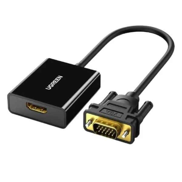 Adaptador Ugreen Cm513 Vga A Hdmi 1080P 60Hz 50945