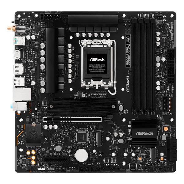 TARJETA MADRE ASROCK B860M PRO-A WIFI LGA1851 MICRO ATX DDR5