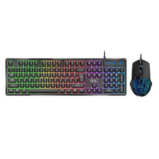 TECLADO Y MOUSE GAMING RGB GENIUS SCORPION KM-GX3 ALAMBRICO USB ESPAÑOL 31330011401
