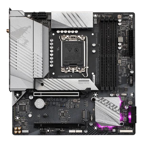 Tarjeta Madre Gigabyte B760M A Elite Ax Ddr4 Lga1700 Micro-Atx