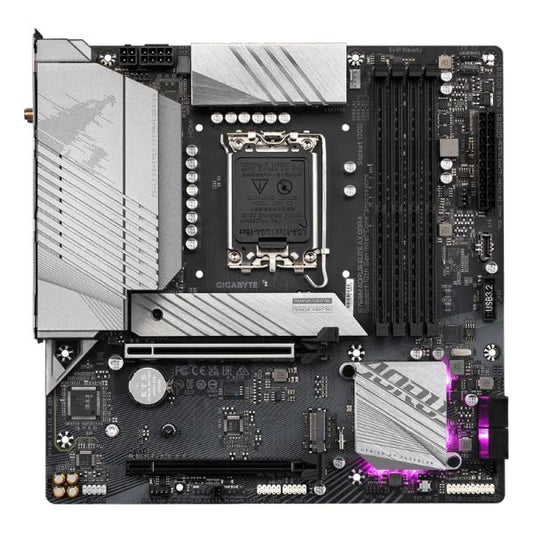 Tarjeta Madre Gigabyte B760M A Elite Ax Ddr4 Lga1700 Micro-Atx