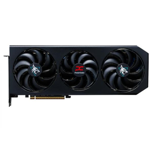 TARJETA DE VIDEO POWERCOLOR  HELLHOUND AMD RADEON RX 9070 XT 16GB GDDR6 2460 MHZ RX9070XT 16G-L/OC