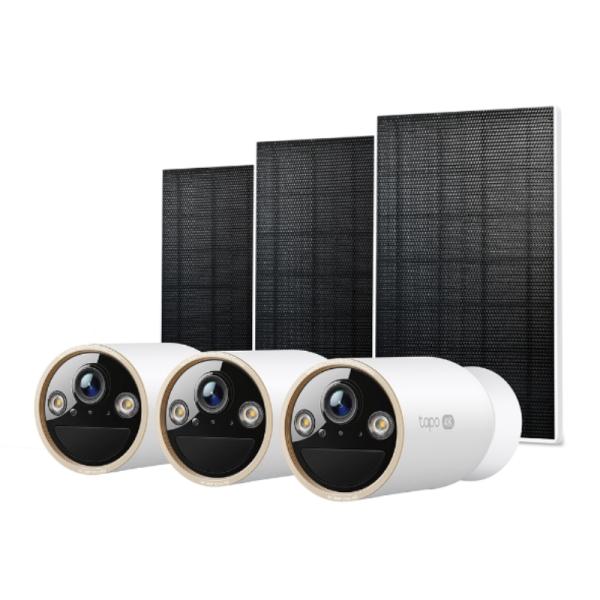 CÁMARA DE SEGURIDAD TP LINK TAPO C460 KIT(EU) STARLIGHT AI WIFI LENTE 3.17MM AUDIO 2 VÍAS IP66 CON PANELES SOLARES