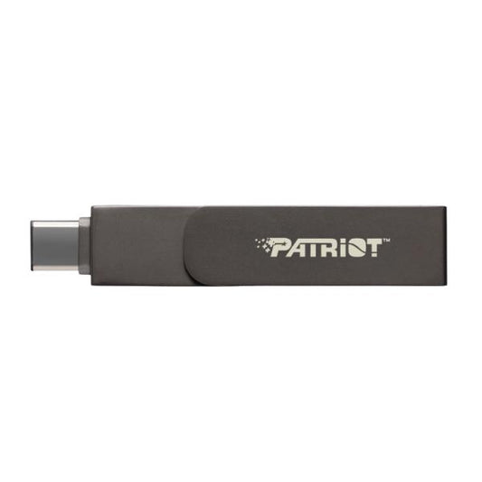 MEMORIA USB 128GB PATRIOT  ILUXE STICK USB 3.2 GEN1 TYPE-C / LIGHTNING RESPALDO AUTOMÁTICO MFI IPHONE/IPAD PI128GSKM30CL