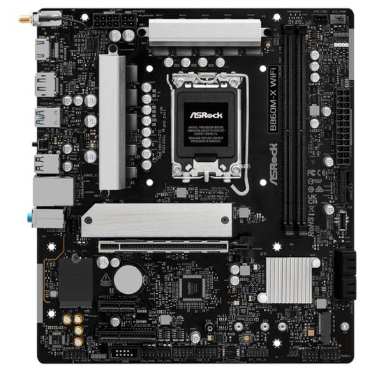 TARJETA MADRE ASROCK B860M-X WIFI LGA1851 MICRO ATX DDR5