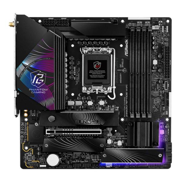 TARJETA MADRE ASROCK Z890M RIPTIDE WIFI LGA1851 MICRO ATX DDR5 MB-Z890MRIPWIFI
