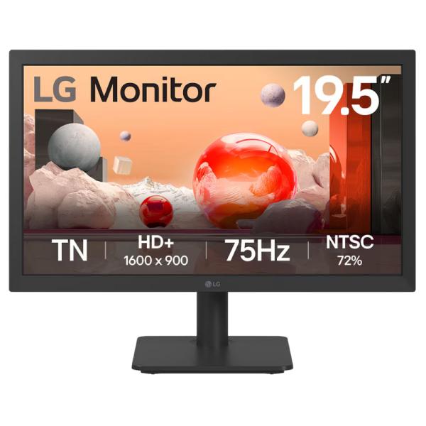 MONITOR LG GAMING LG 20U401A-B 19.5" PLANO 1600 X 900 75HZ TN AMD FREESYNC HDMI Y D-SUB