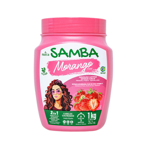 Trat Samba 2 En 1 Morango
