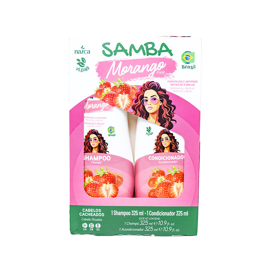 Set Capilar Samba Morango