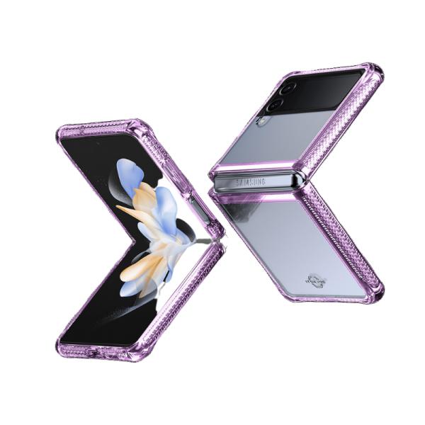 FUNDA ITSKINS HYBRID R PARA SAMSUNG GALAXY Z FLIP4 TRANSPARENTE