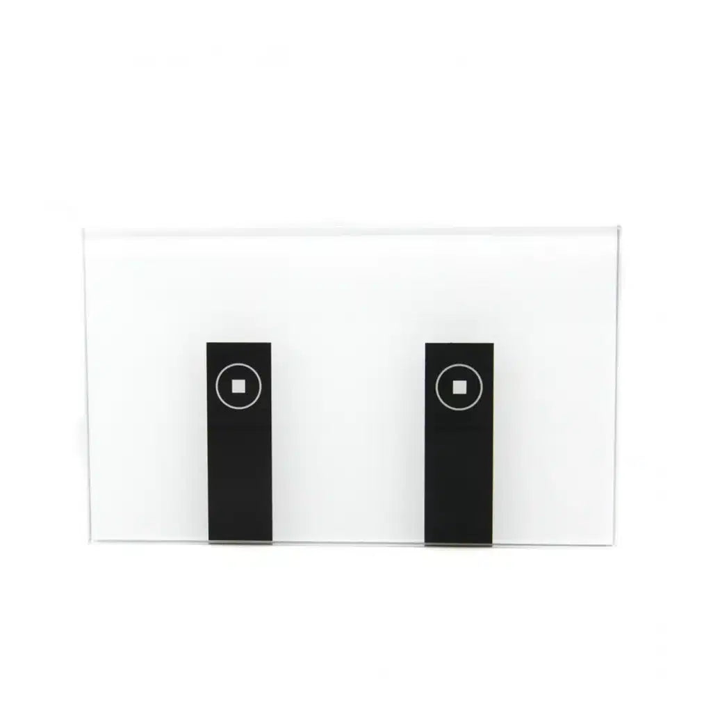 Apagador Sin Neutro B&W 2 Botones Para Pared Marca: Sonoff