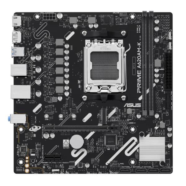 TARJETA MADRE ASUS PRIME A620AM-K AM5 MICRO ATX DDR5 90MB1GX0-M0EAY0 motherboard image