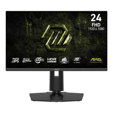 MONITOR GAMING MSI MAG 245PF X24 23.8" FULL HD 240HZ RAPID IPS 0.5MS FREESYNC PREMIUM