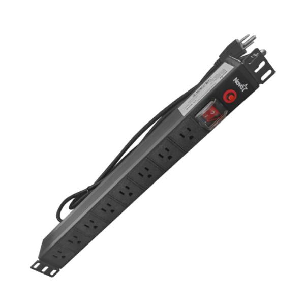 REGLETA PARA RACK NOVA FEU8Y101001C 8 TOMAS 110V 15A