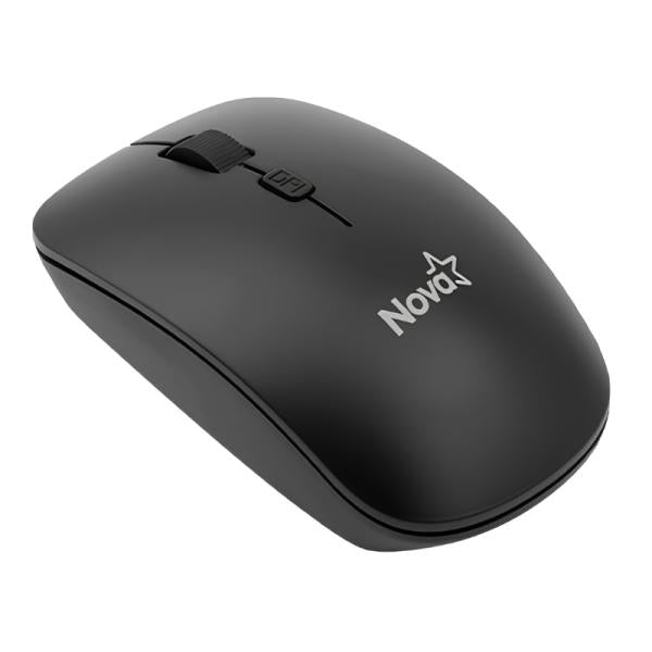 MOUSE INALÁMBRICO NOVA MAH13400001C 800/1200/1600 DPI