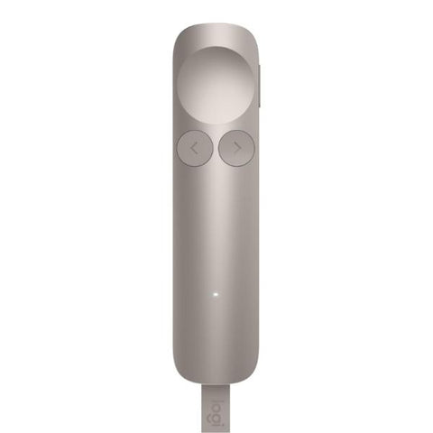 Puntero inalambrico Logitech spotlight 2 Bluetooth usb-c 910-007670 beige