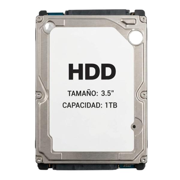 Disco duro HD interno 1TB mix brands 220010 HDD 3.5 SATA 7200 RPM HDM01 PUL004SAT (pull)