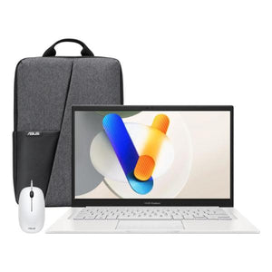 LAPTOP ASUS VIVOBOOK 14 INTEL CORE 5 120U 8GB DDR4 512GB SSD 14" FHD WINDOWS 11 HOME BLANCA F1404VAP-QB52-WH