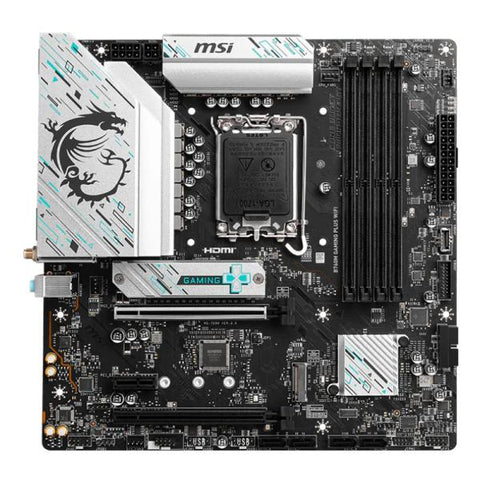 Tarjeta madre MSI B760M gaming plus WIFI LGA1700 micro-atx DDR4 911-7D99-061