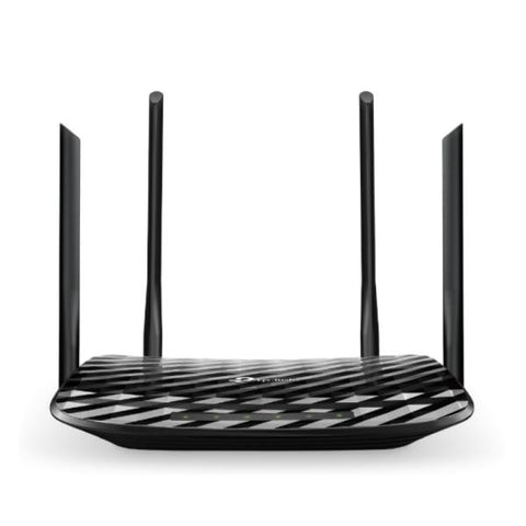ROUTER TP-LINK ARCHER C6 AC1200 WI-FI 5 DOBLE BANDA 2.4/5 GHZ GIGABIT MU-MIMO NEGRO