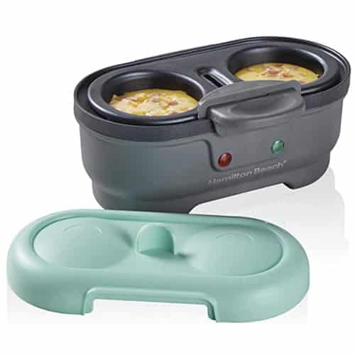 Maquina Para Cocinar Huevos  Al Vapor Sin Aceite Verde Hamilton Beach 25506