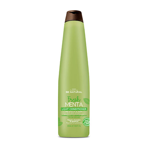 ACONDICIONADOR BE NATURAL FRESH MENTA LIGHT 350 ML PARA CABELLO OLEOSO