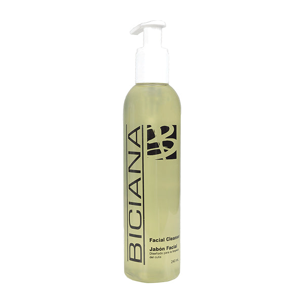 JABÓN FACIAL BICIANA PROFESIONAL 240 ML LIMPIEZA PROFUNDA Y DELICADA