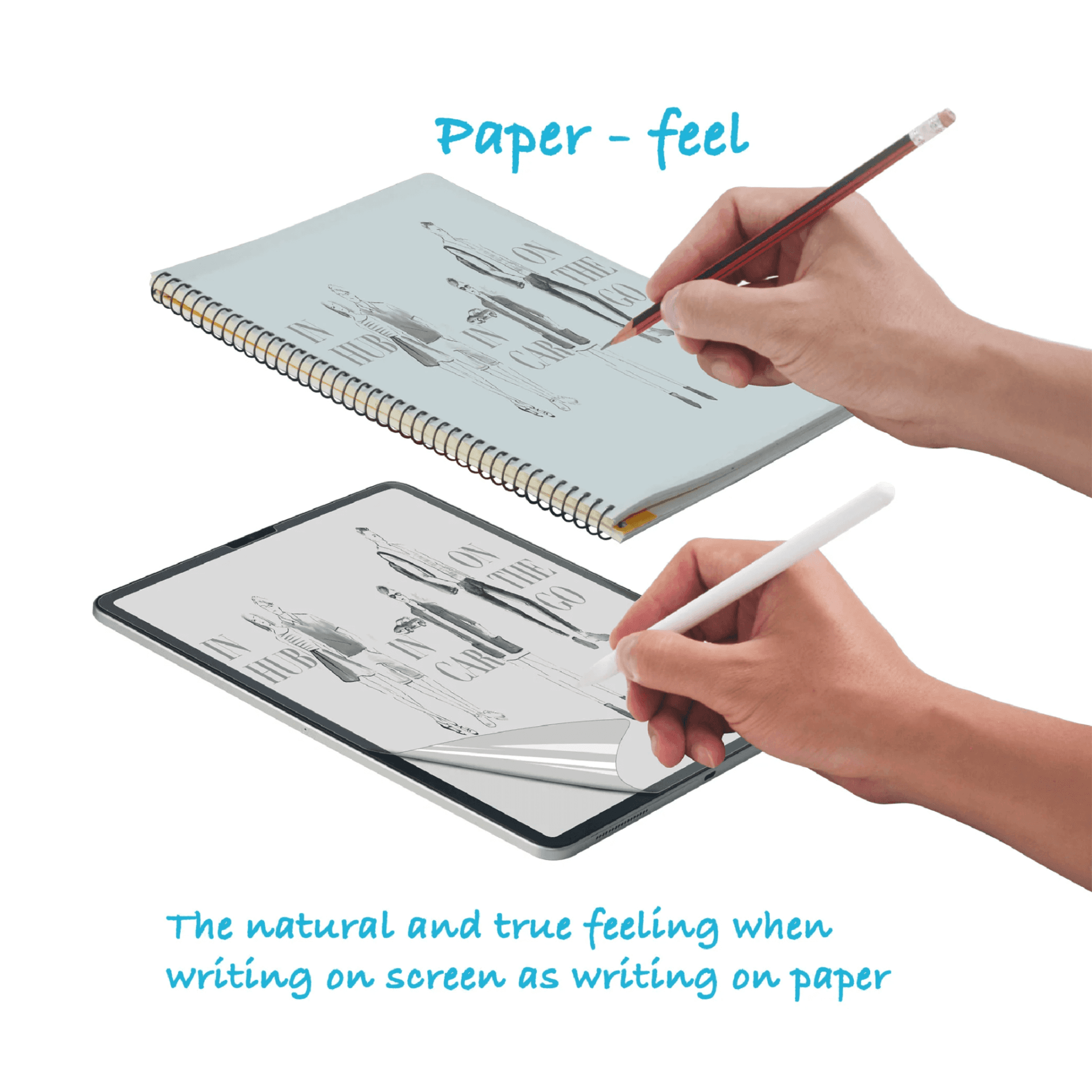 Textura De Papel Handwriting Film Para Ipad Escritura, Dibujo En Ipad Tablets Costa Rica