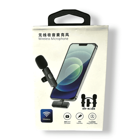 Micrófono De Solapa Inalámbrico Unidad