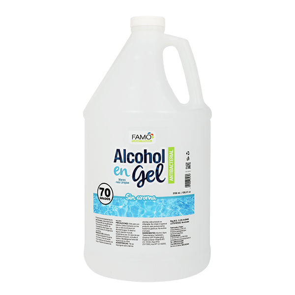 ALCOHOL EN GEL S/AROMA 70º