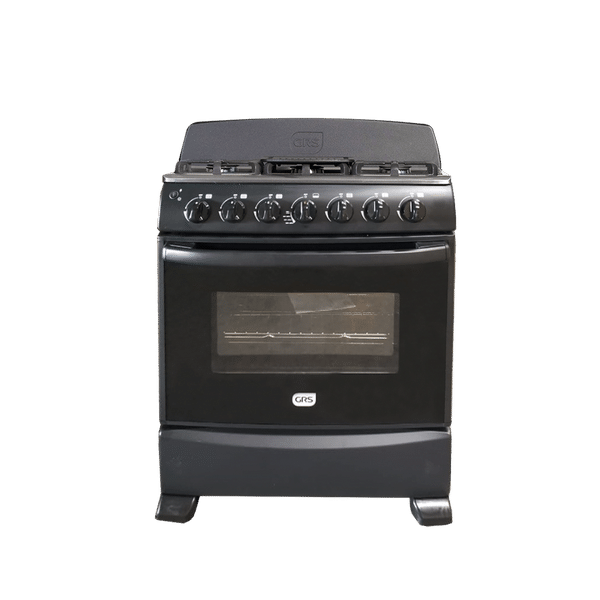 Cocina Gas 30" 6 Discos Negro Grs 30Gm3B