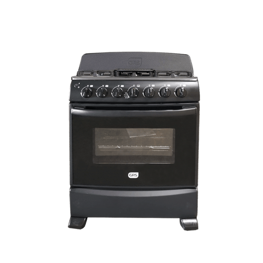 Cocina Gas 30" 6 Discos Negro Grs 30Gm3B