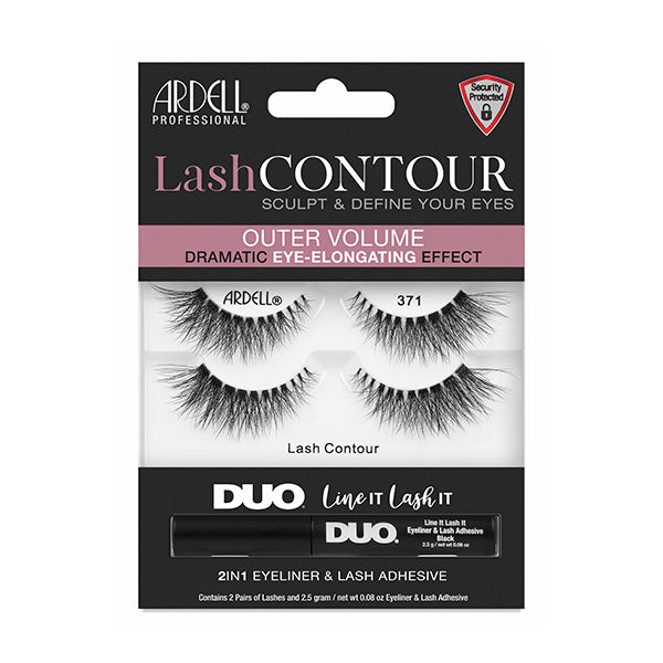 Pestañas 371 + Pegamento 2 En 1