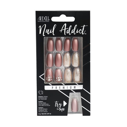 NAIL ADDICT METALLIC LILAC PURPLE