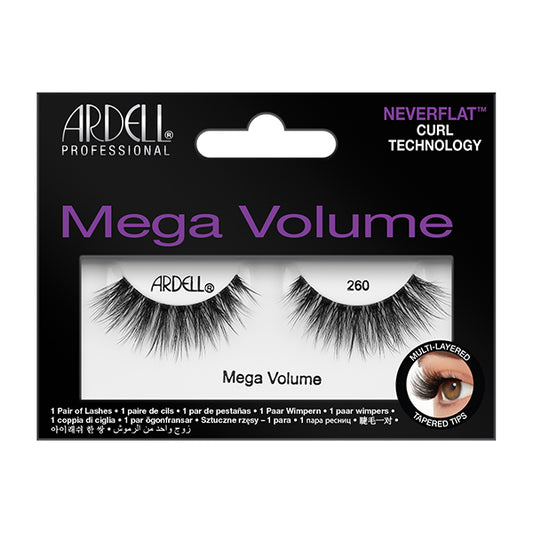 Pestañas Mega Volumen 260 Negra