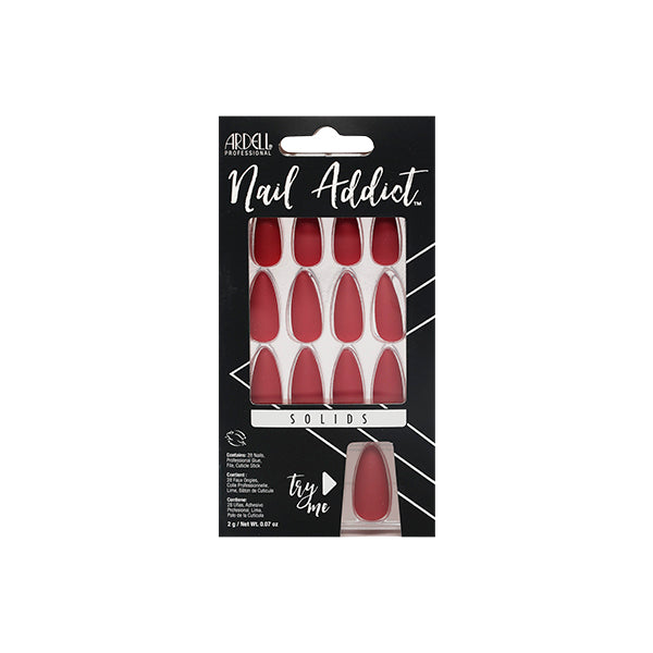 NAIL ADDICT BORDEAUX SOLID