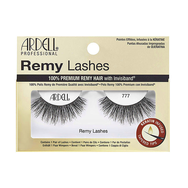 PESTAÑAS POSTIZAS ARDELL REMY LASHES 777 INVISIBAND VOLUMEN MEDIO Y LONGITUD LARGA