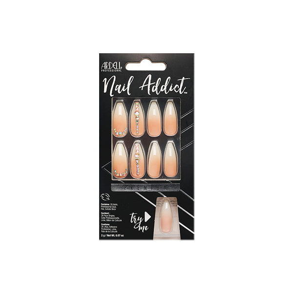 NAIL ADDICT TRY NUDE LIGHT CRYSTAL