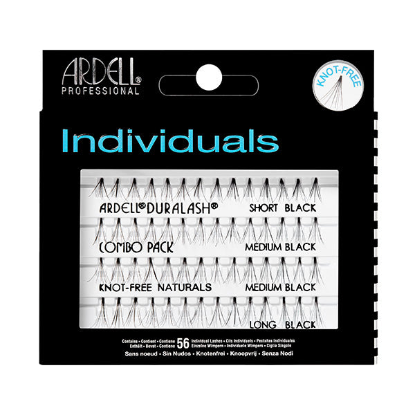 Pestañas Grupo Con Nudo Med Black