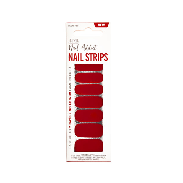 NAIL STRIPS REGAL RED