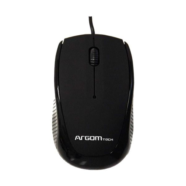 MOUSE ARGOM OPTICO ALAMBRICO ARG-MS-0014B