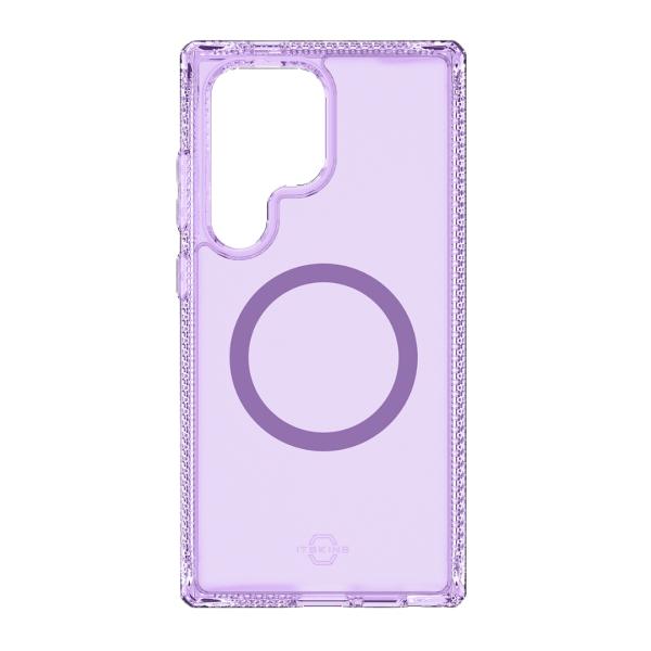 ITSKINS AVANA CASE FOR SAMSUMG S24 ULTRA ICE//LAVANDER COMPATIBLE WITH MAGSAFE