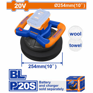 He/pulidora wadfow bateria 20v 10" s/bat whl35254