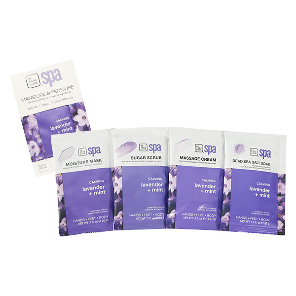 4 Pasos Mani/Pedicura Lavanda+Menta